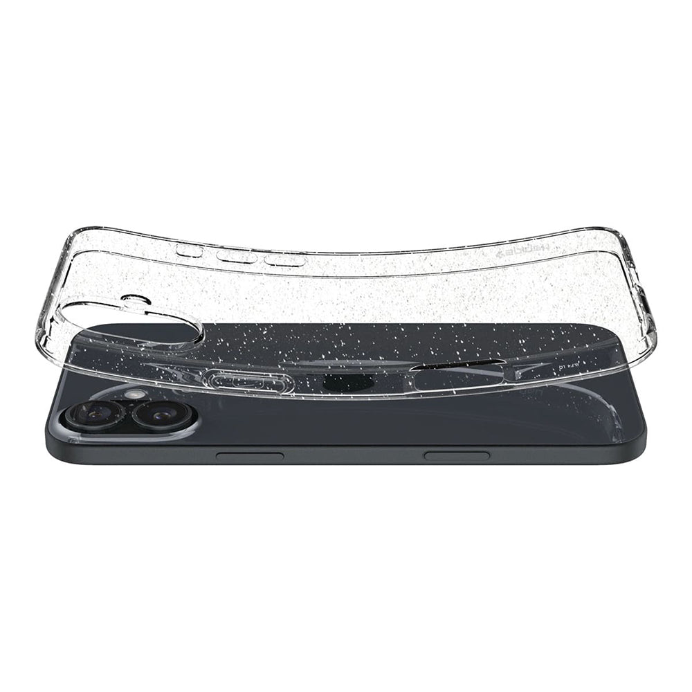 Spigen - Liquid Crystal Glitter (ACS08065) - iPhone 16 Plus - Crystal Quartz