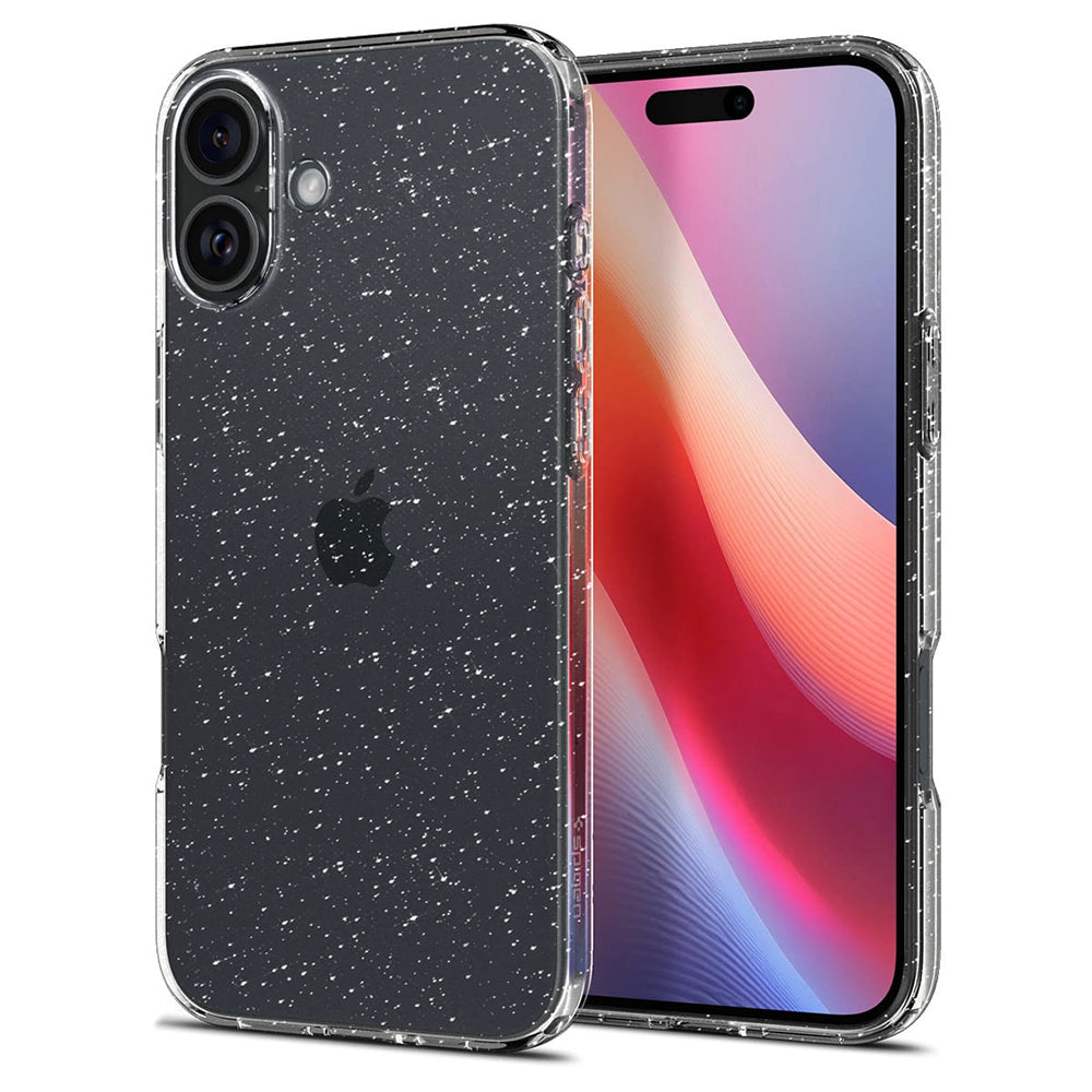 Spigen - Liquid Crystal Glitter (ACS08065) - iPhone 16 Plus - Crystal Quartz