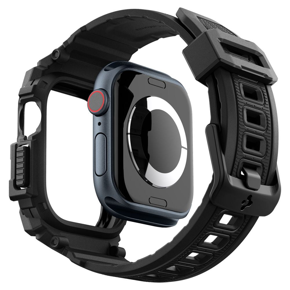 Spigen - Rugged Armor Pro (ACS08591) - Apple Watch 10 42mm / Watch 11 42mm - Matte Black