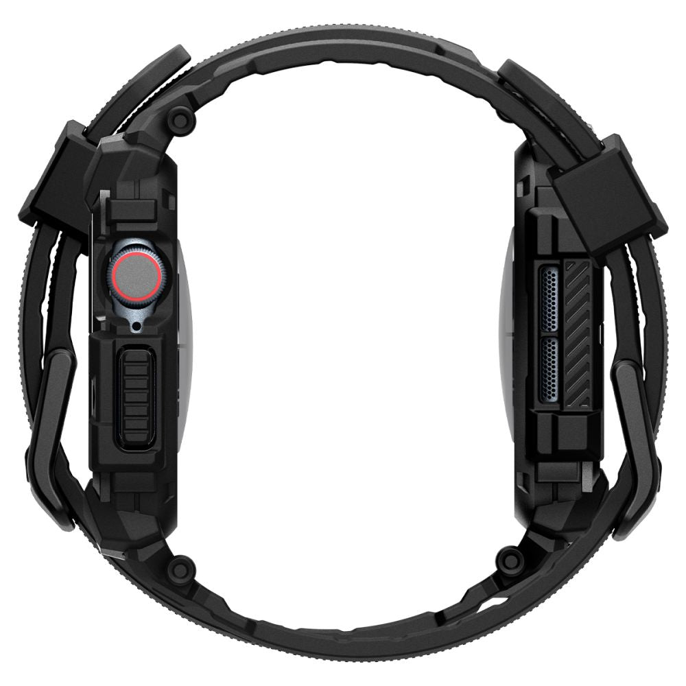 Spigen - Rugged Armor Pro (ACS08591) - Apple Watch 10 42mm / Watch 11 42mm - Matte Black