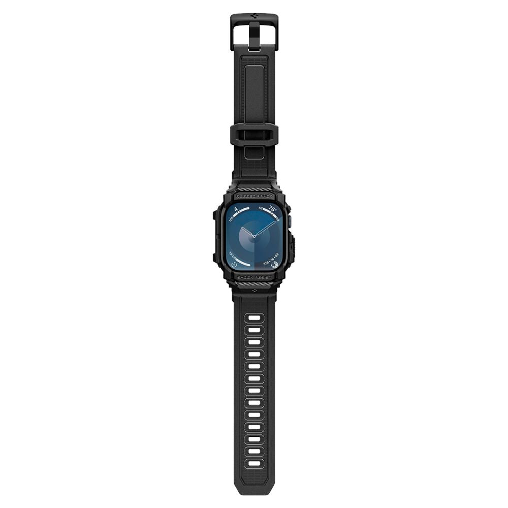 Spigen - Rugged Armor Pro (ACS08591) - Apple Watch 10 42mm / Watch 11 42mm - Matte Black