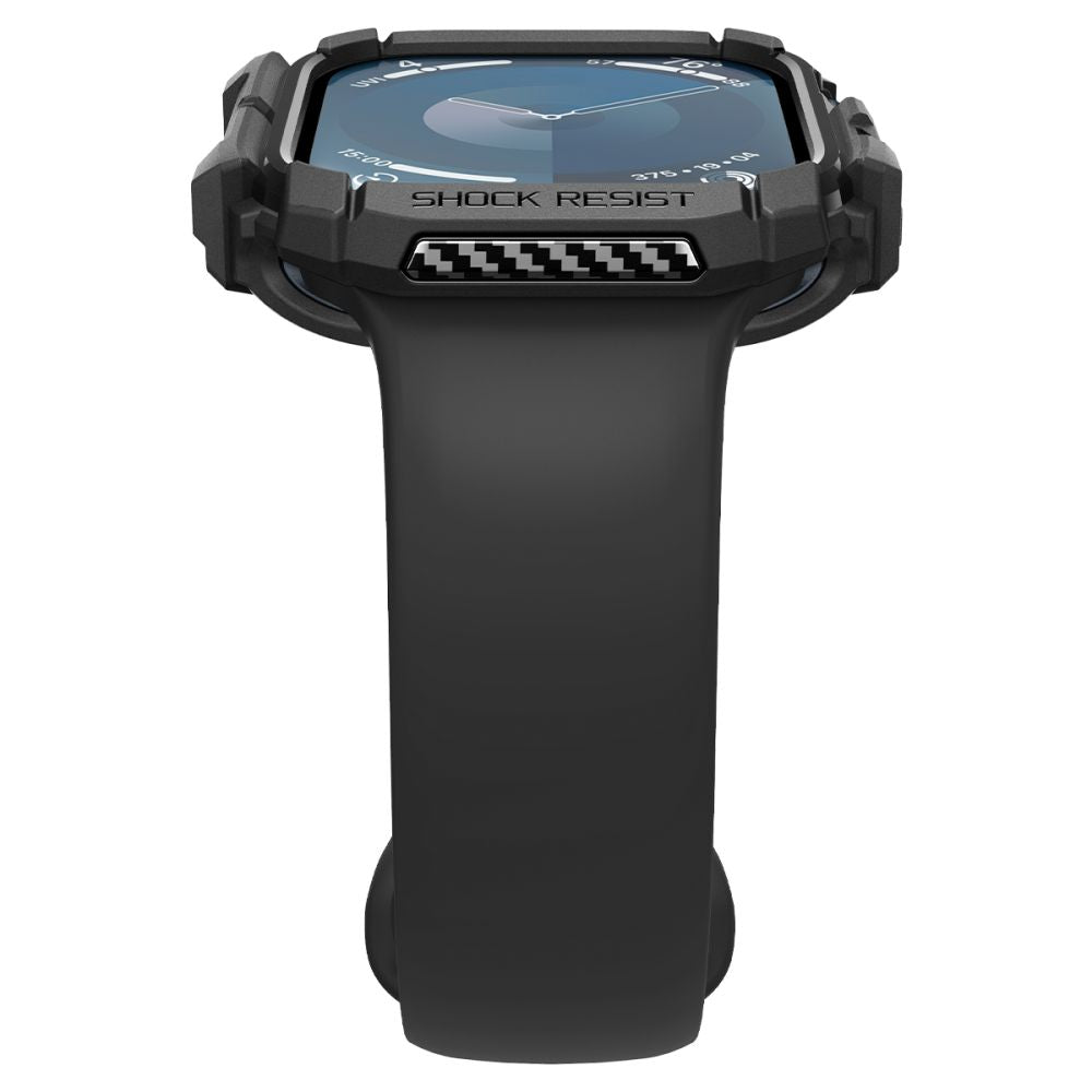 Spigen - Rugged Armor (ACS08585) - Apple Watch 10 42mm / Watch 11 42mm - Black