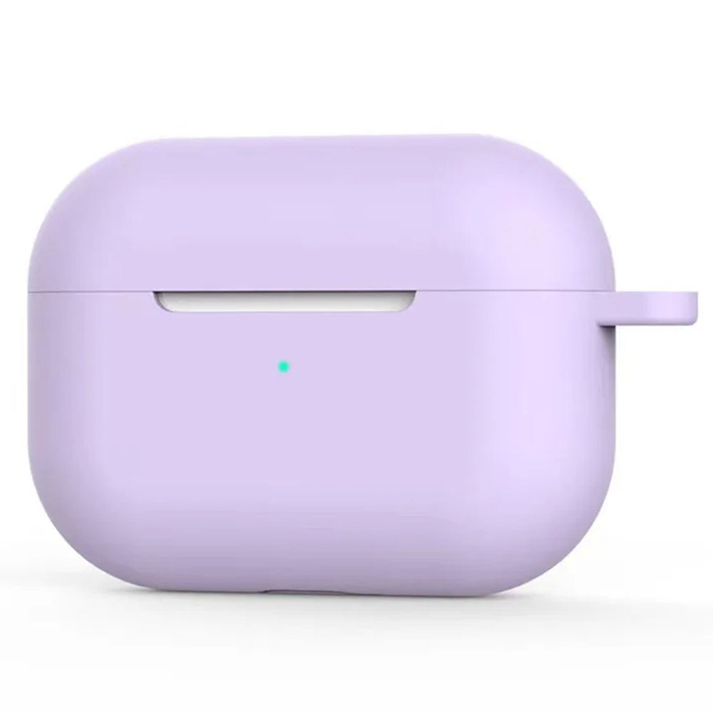 Techsuit - Silicone Case - for AirPods 4, Smooth Ultrathin Material - Purple