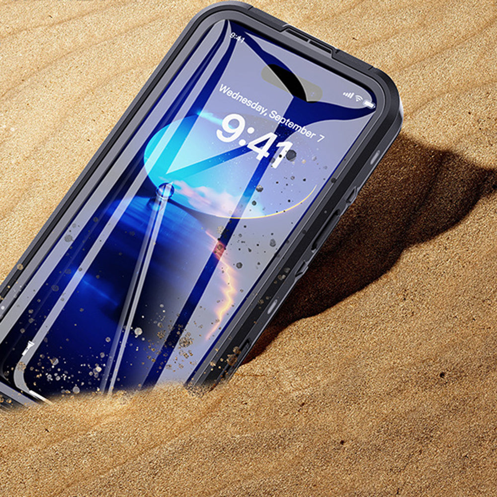 ShellBox - Waterproof IP68 Case - iPhone 16 Pro - Black