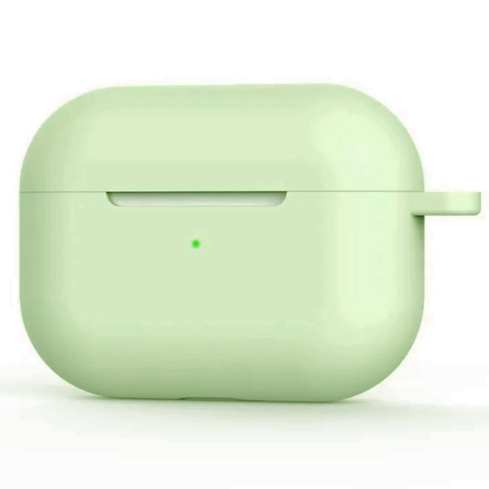 Techsuit - Silicone Case - for AirPods 4, Smooth Ultrathin Material - Matcha Green