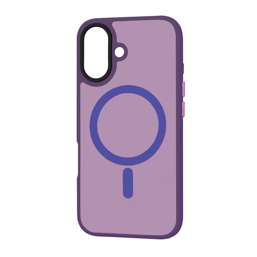 Techsuit - HaloFrost MagSafe Series - iPhone 16 Plus - Deep Purple