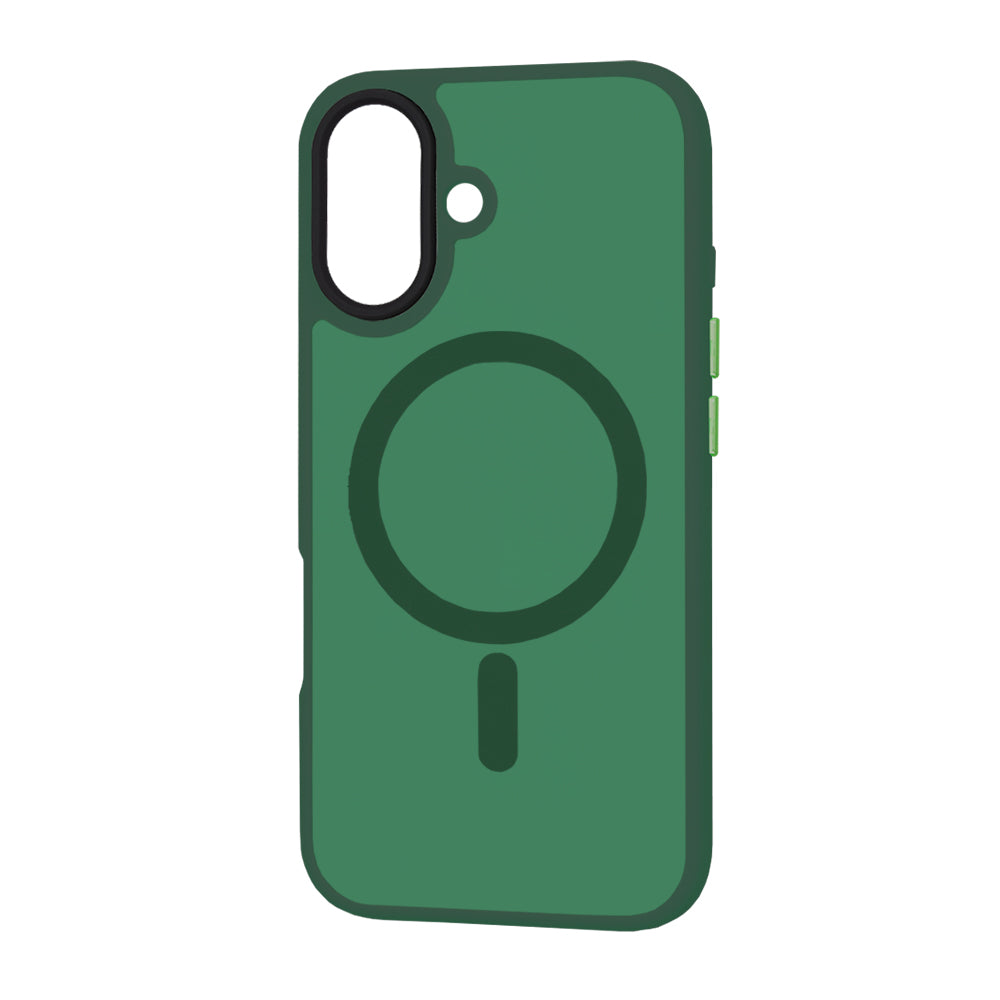 Techsuit - HaloFrost MagSafe Series - iPhone 16 Plus - Midnight Green