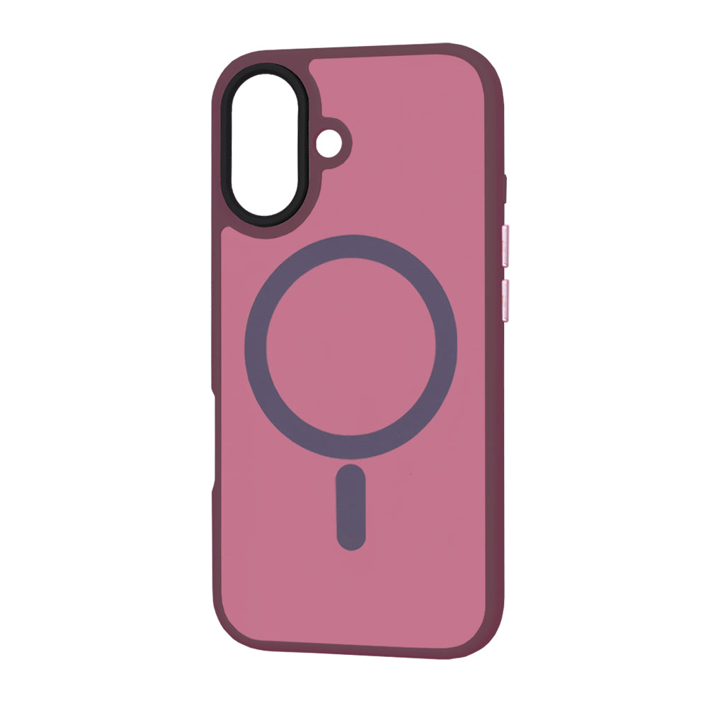Techsuit - HaloFrost MagSafe Series - iPhone 16 Plus - Bordeaux