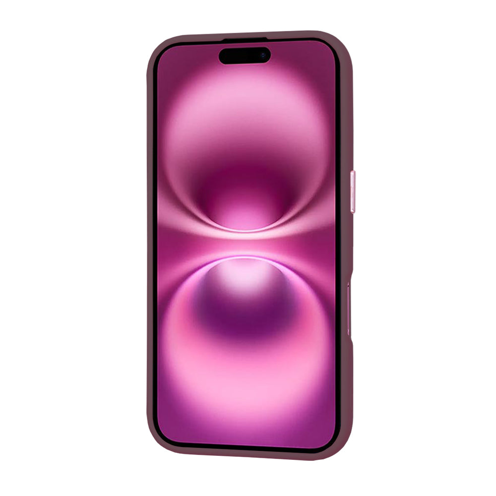 Techsuit - HaloFrost MagSafe Series - iPhone 16 Plus - Bordeaux