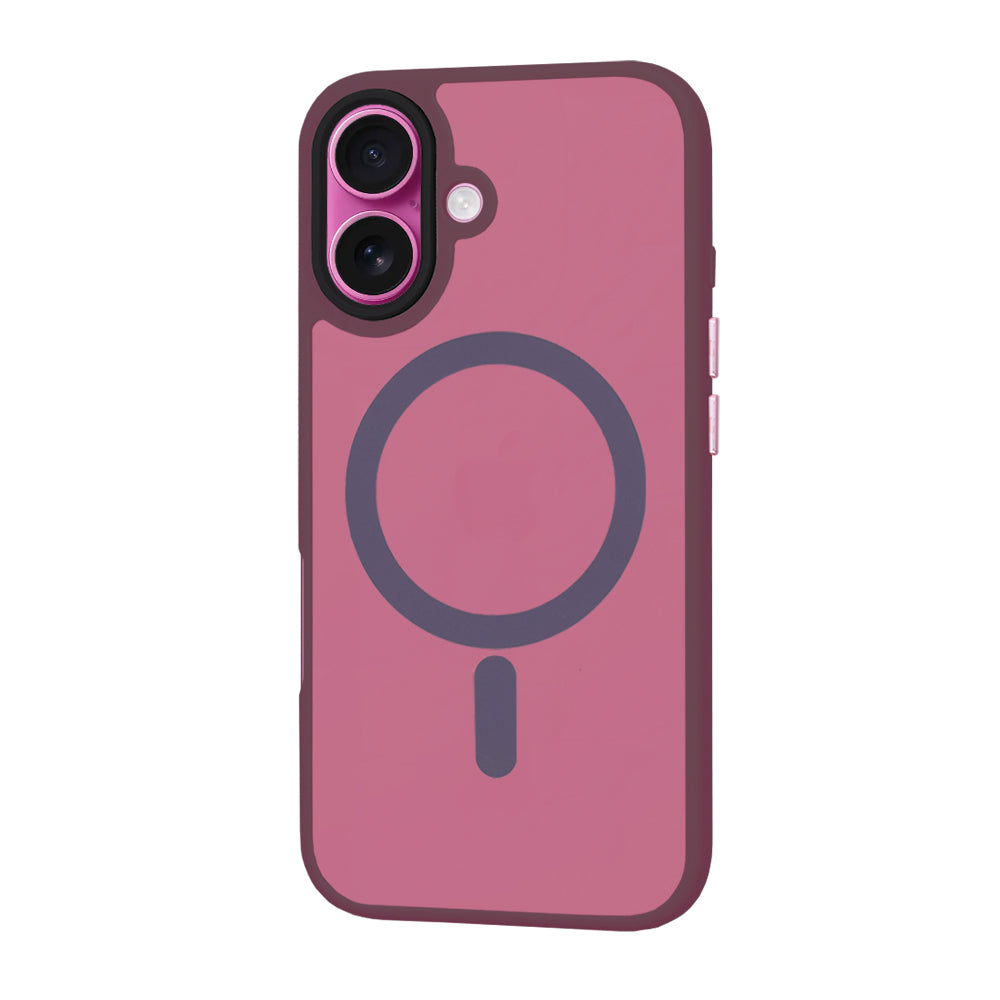 Techsuit - HaloFrost MagSafe Series - iPhone 16 Plus - Bordeaux