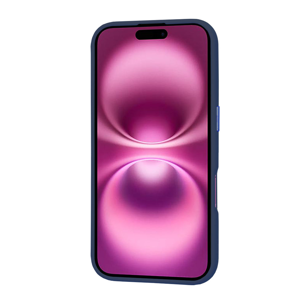 Techsuit - HaloFrost MagSafe Series - iPhone 16 Plus - Deep Blue