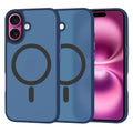 Techsuit - HaloFrost MagSafe Series - iPhone 16 Plus - Deep Blue