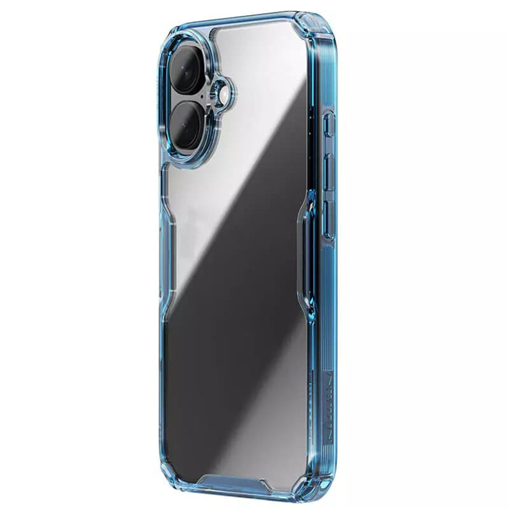 Nillkin - Nature TPU Pro Case - iPhone 16 Plus - Blue