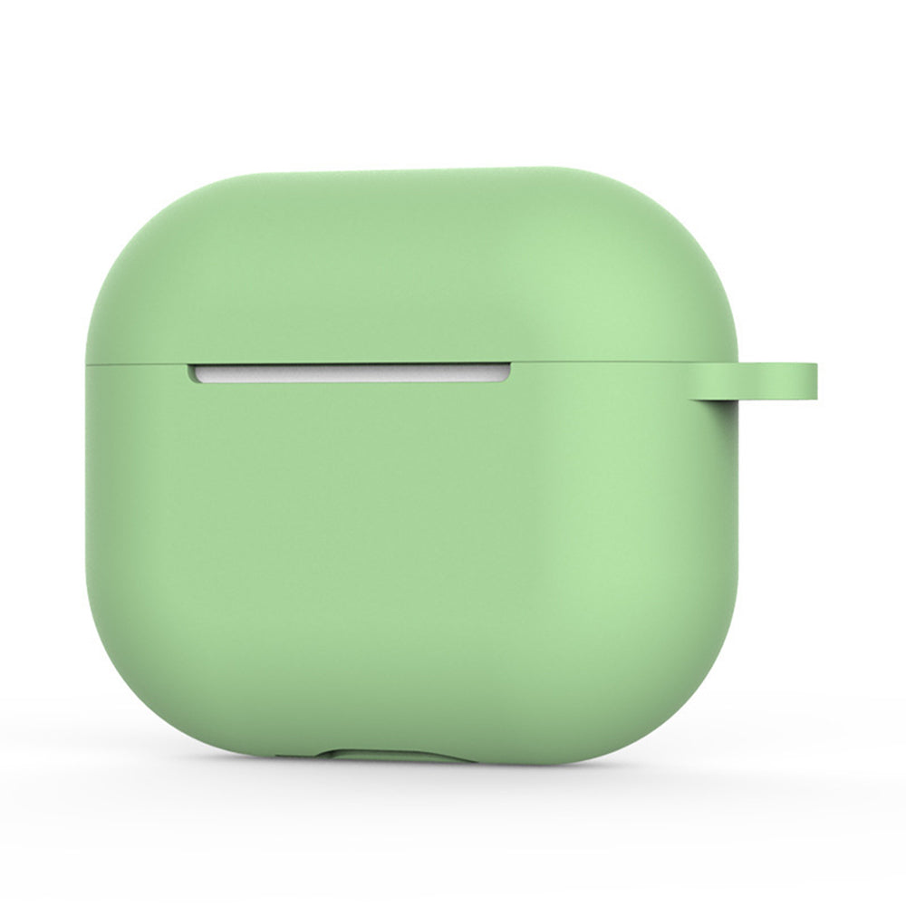 Techsuit - Silicone Case - for AirPods 4, Smooth Ultrathin Material - Matcha Green