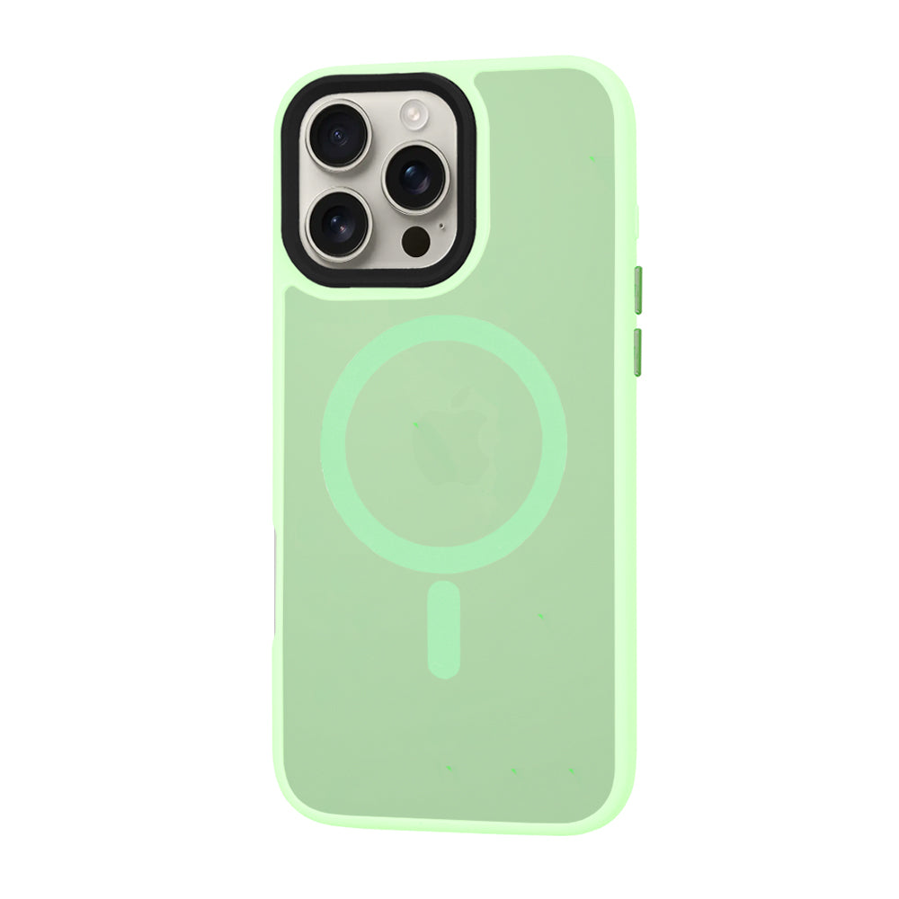 Techsuit - HaloFrost MagSafe Series - iPhone 16 Pro Max - Light Green