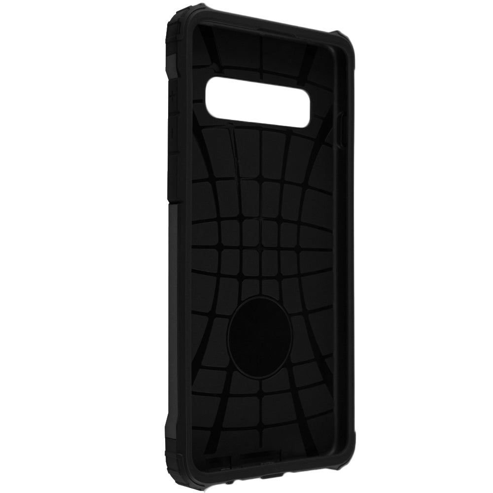 Techsuit - Hybrid Armor - Samsung Galaxy S10 - Black