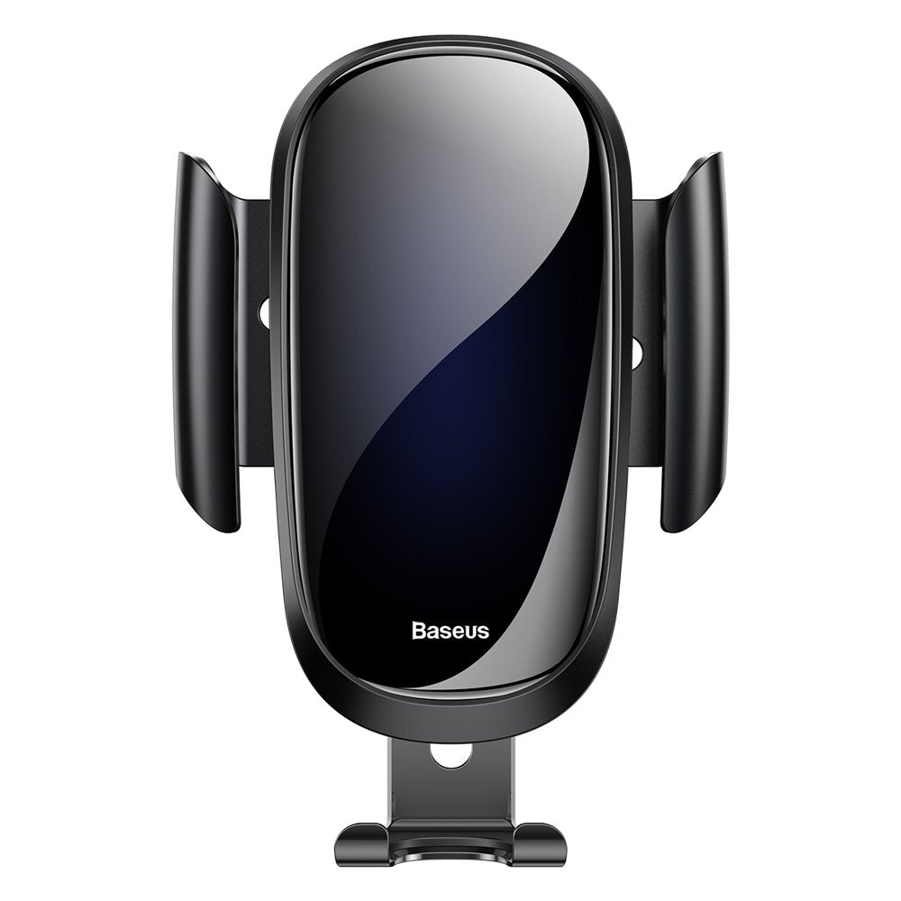Baseus - Car Holder Future (SUYL-WL01) - Gravity Grip for Air Vent, 360° Adjustable, 4 - 6", Aluminum Alloy - Black