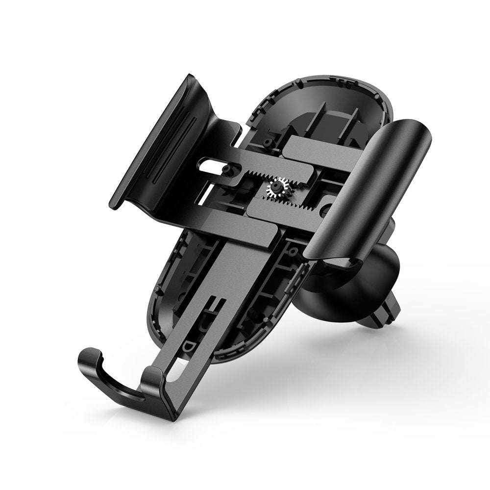 Baseus - Car Holder Future (SUYL-WL01) - Gravity Grip for Air Vent, 360° Adjustable, 4 - 6", Aluminum Alloy - Black