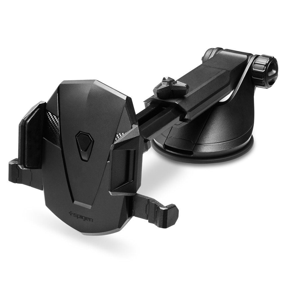 Spigen - Car Holder TS35 (000CG20917) - Automatic Lock for Dashboard, Windshield - Black