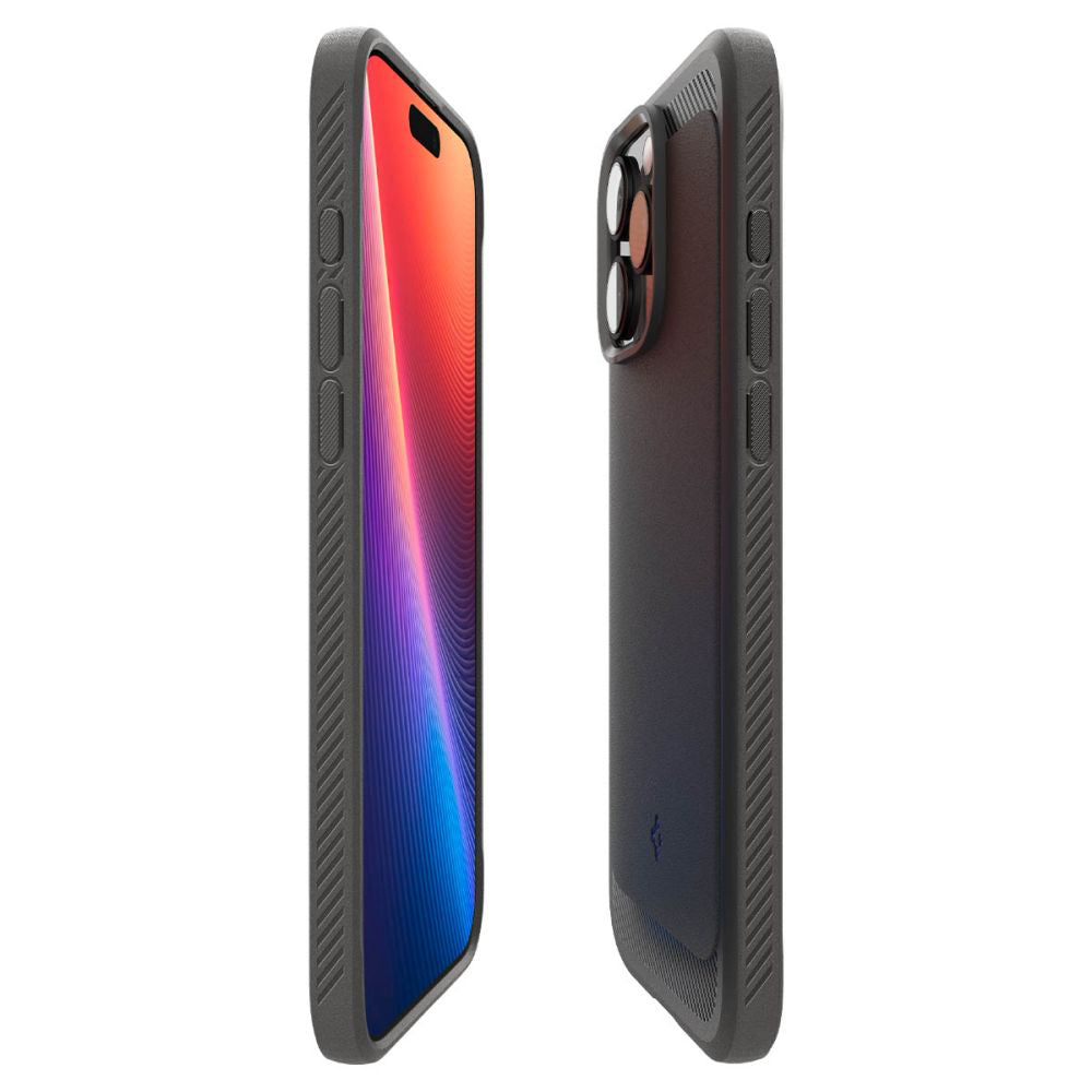 Spigen - Rugged Armor MagSafe (ACS08115) - iPhone 16 Pro - Matte Black