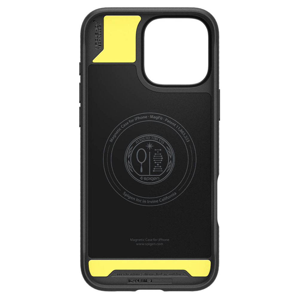 Spigen - Rugged Armor MagSafe (ACS08115) - iPhone 16 Pro - Matte Black