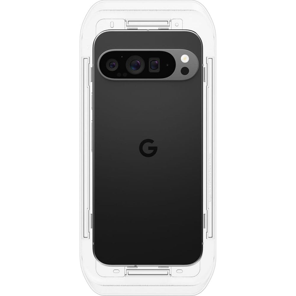 Spigen Folie de protectie Spigen (set de 2) Glas.tR EZ-FIT (AGL08445) compatibil cu Google Pixel 9 Pro XL, Transparent –