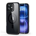 ESR - Classic Hybrid HaloLock [Included Screen Protector] - iPhone 16 Plus - Clear / Black