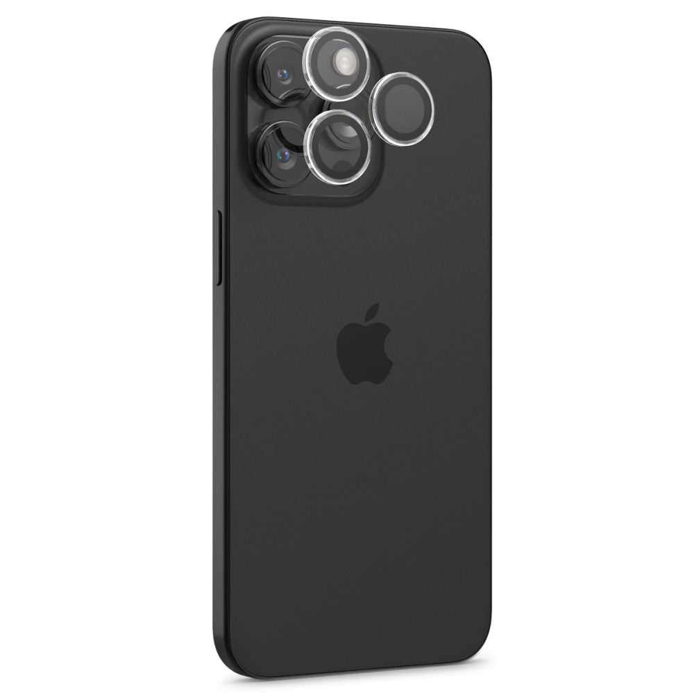 Spigen Folie de protectie Spigen (set de 2) Optik.tR EZ Fit Pro Camera Glass (AGL06914) compatibil cu iPhone 14 Pro/Pro 