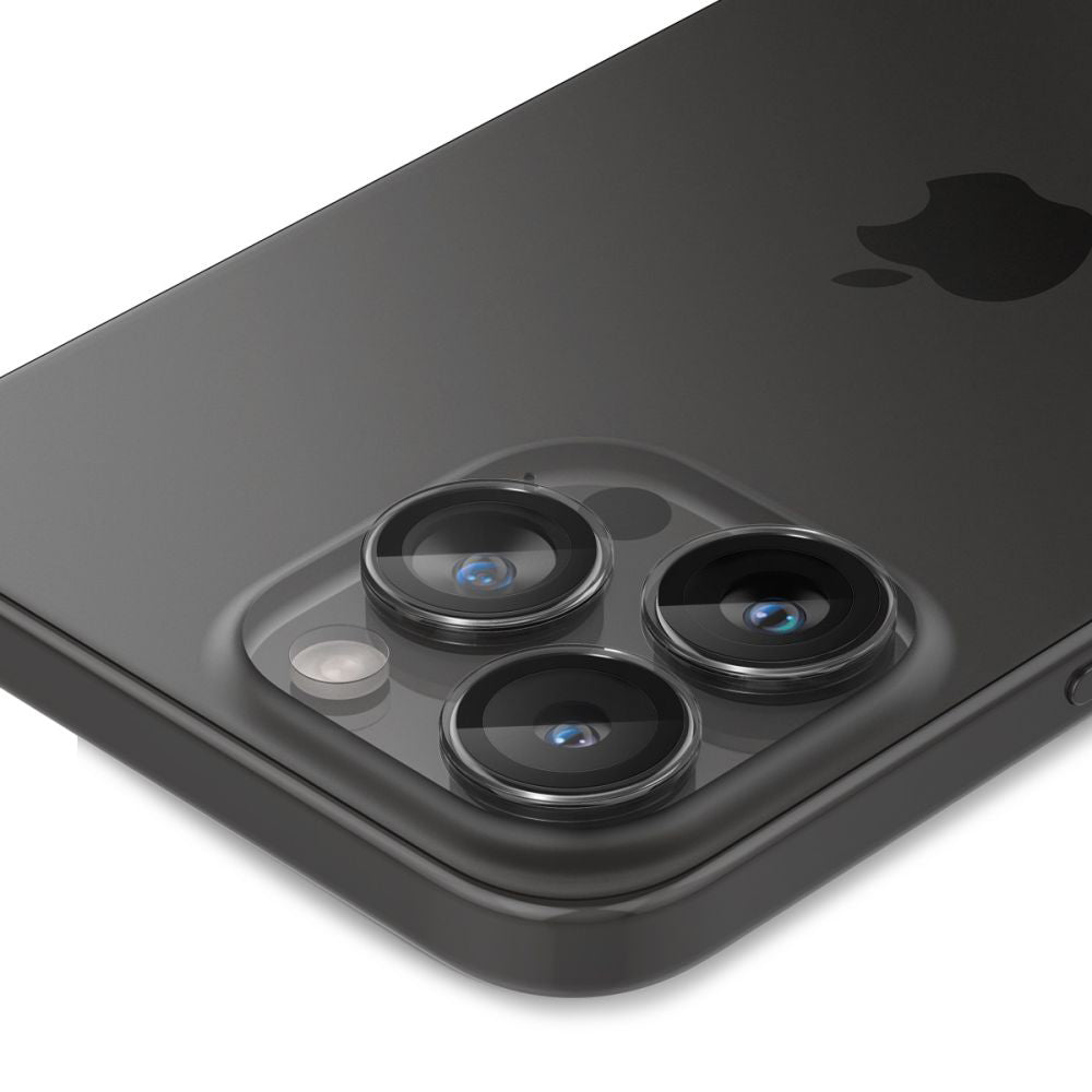 Spigen Folie de protectie Spigen (set de 2) Optik.tR EZ Fit Pro Camera Glass (AGL06914) compatibil cu iPhone 14 Pro/Pro 