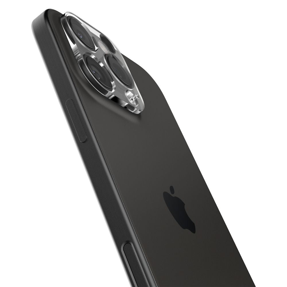 Spigen Folie de protectie Spigen (set de 2) Optik.tR Camera Glass (AGL05761) compatibil cu iPhone 14 Pro / Pro Max / 15 