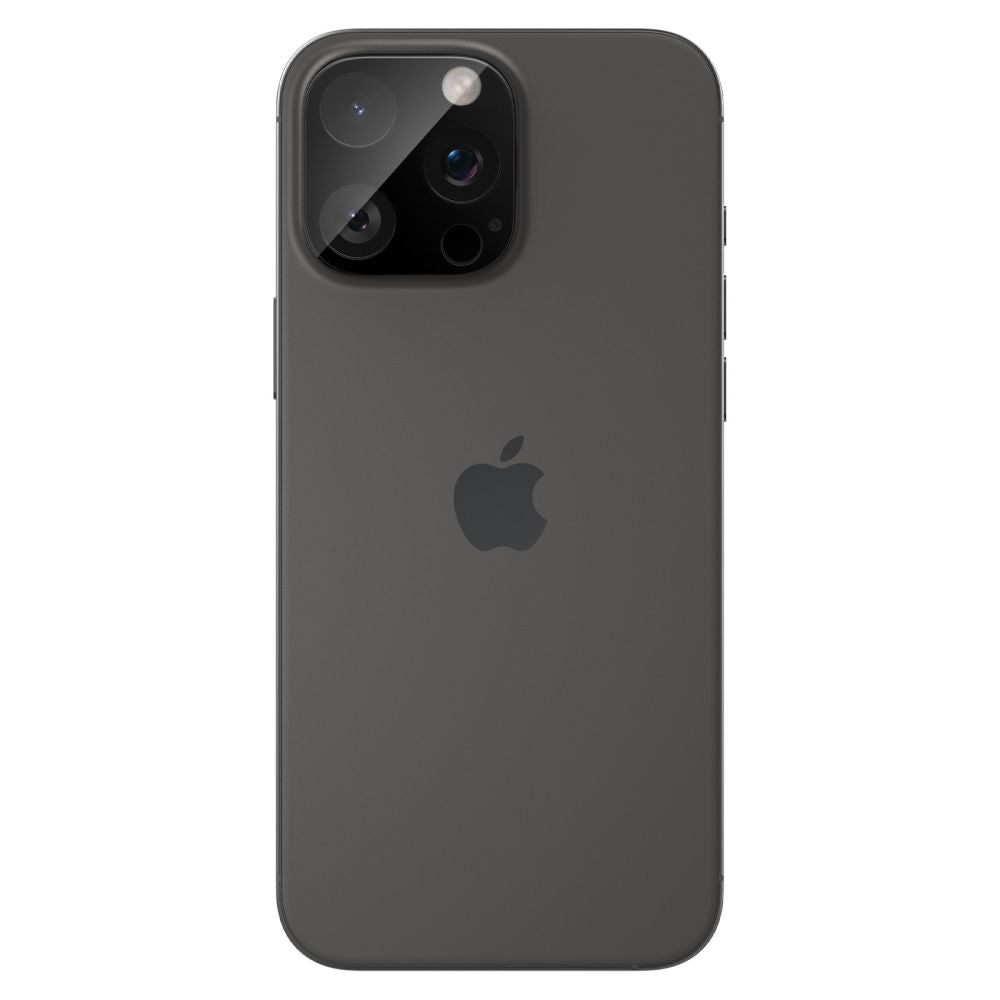 Spigen - (2 pack) Optik.tR Camera Glass (AGL05273) - iPhone 14 Pro / Pro Max / 15 Pro / Pro Max / 16 Pro / Pro Max - Bla