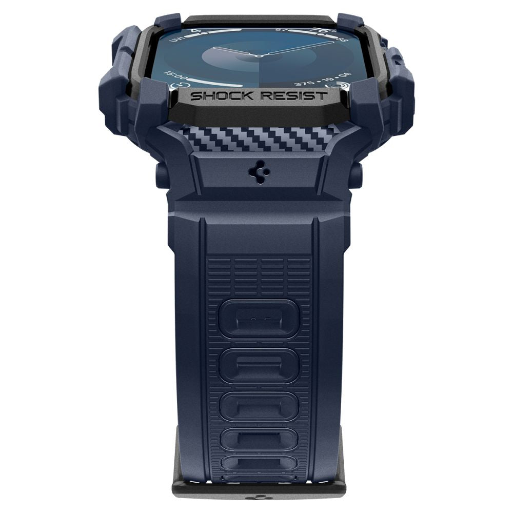 Spigen - Rugged Armor Pro (ACS08606) - Apple Watch 10 46mm / Watch 11 46mm - Navy Blue