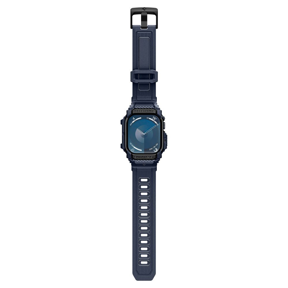Spigen - Rugged Armor Pro (ACS08606) - Apple Watch 10 46mm / Watch 11 46mm - Navy Blue