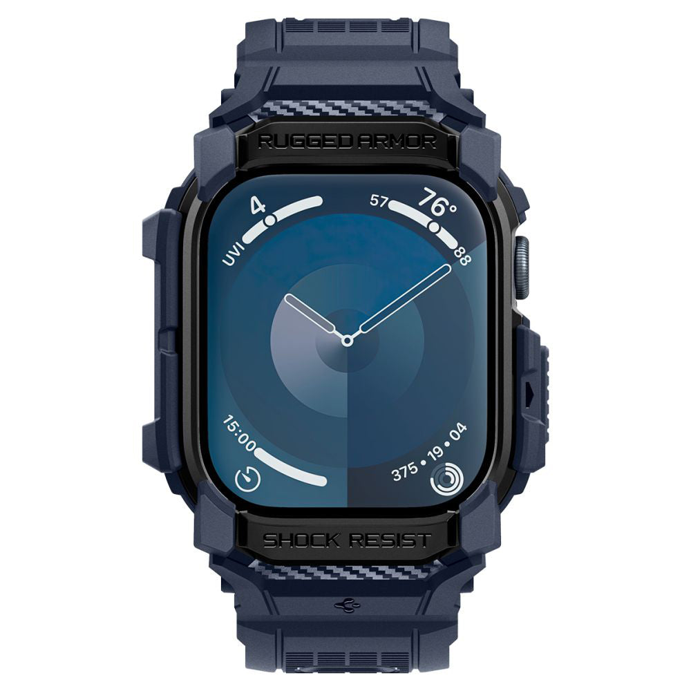 Spigen - Rugged Armor Pro (ACS08606) - Apple Watch 10 46mm / Watch 11 46mm - Navy Blue