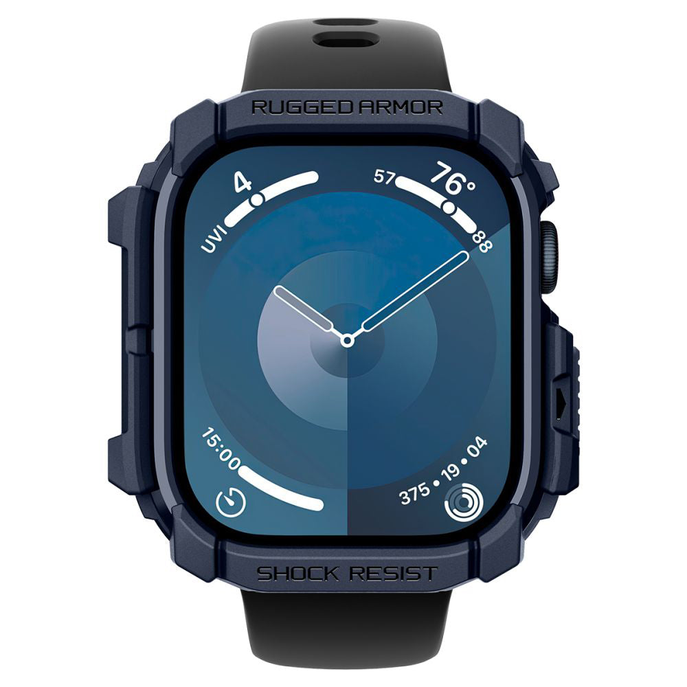 Spigen - Rugged Armor (ACS08599) - Apple Watch 10 46mm / Watch 11 46mm - Navy Blue