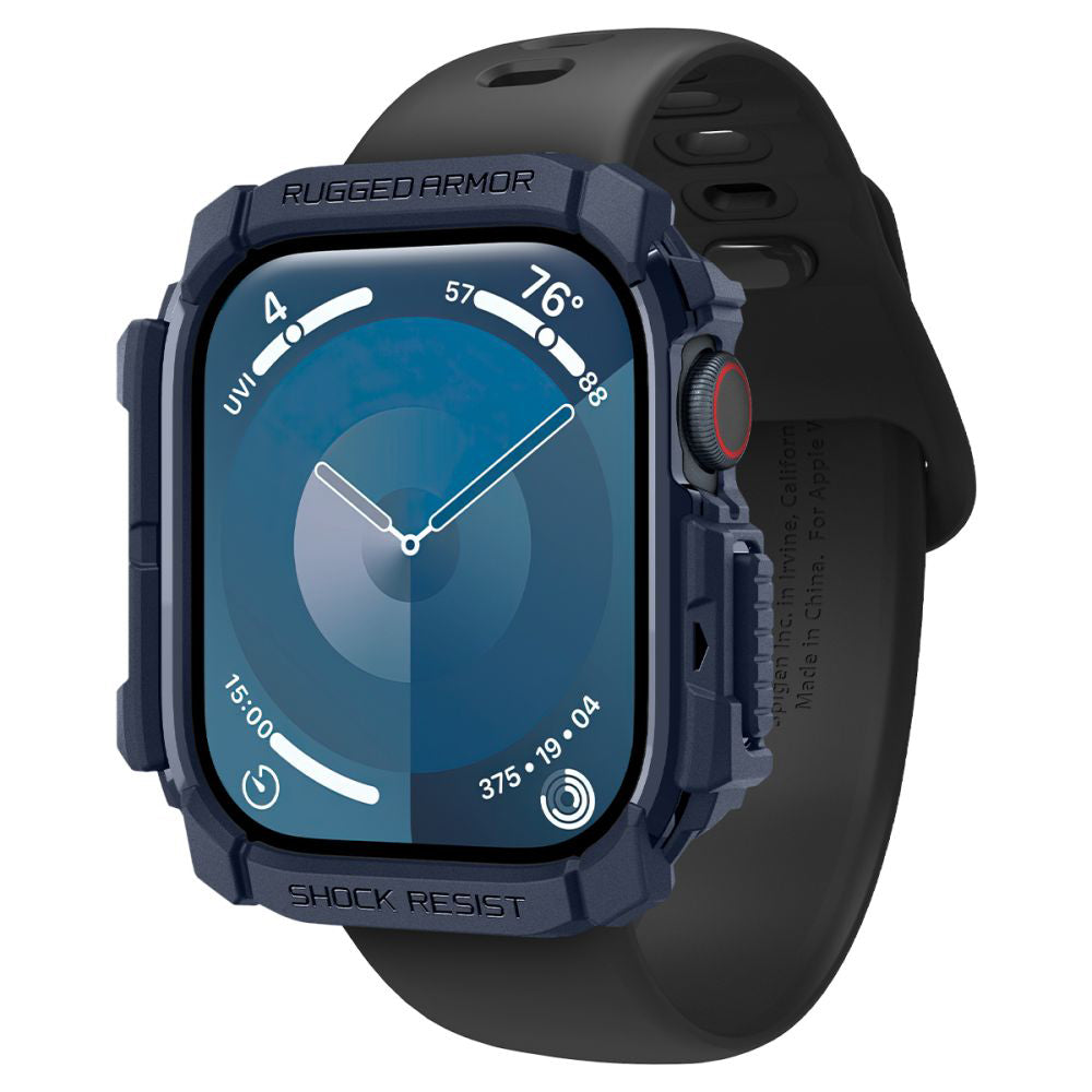 Spigen - Rugged Armor (ACS08599) - Apple Watch 10 46mm / Watch 11 46mm - Navy Blue
