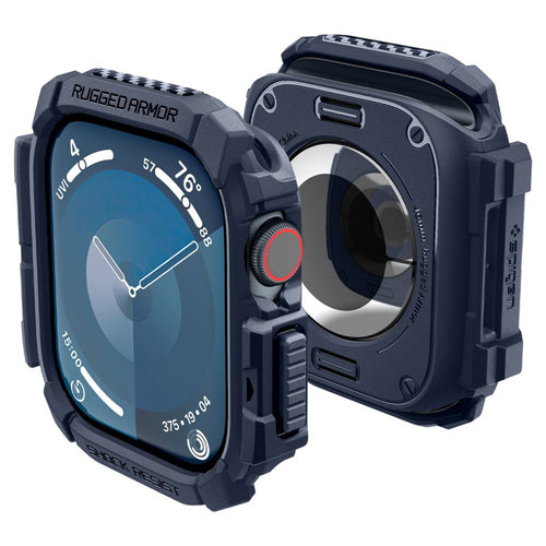 Spigen - Rugged Armor (ACS08599) - Apple Watch 10 46mm / Watch 11 46mm - Navy Blue