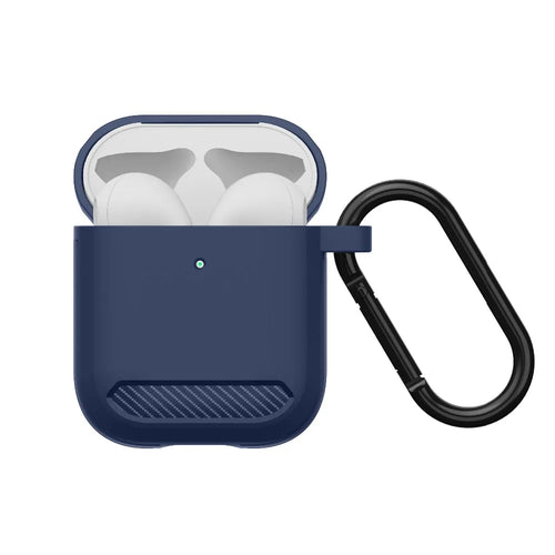 Techsuit - Carbon Silicone - for AirPods 1 / AirPods 2 - Green