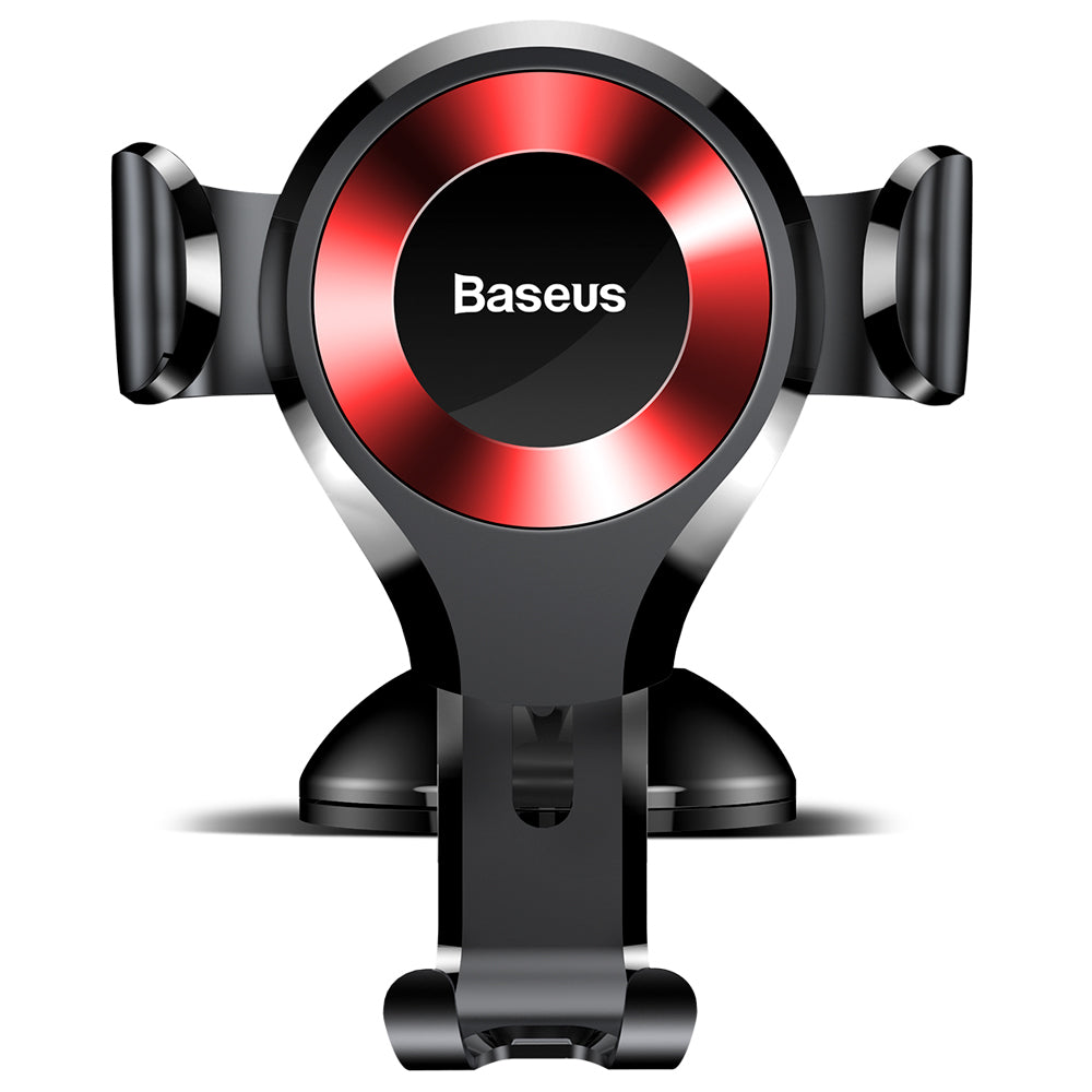 Baseus - Car Holder Osculum (SUYL-XP09) - Gravity Grip for Dashboard, Windshield, 360° Rotating, Suction Cup Clamp - Bla