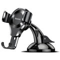 Baseus - Car Holder Osculum (SUYL-XP01) - Gravity Grip for Dashboard, Windshield, 360° Rotating, Suction Cup Clamp - Bla