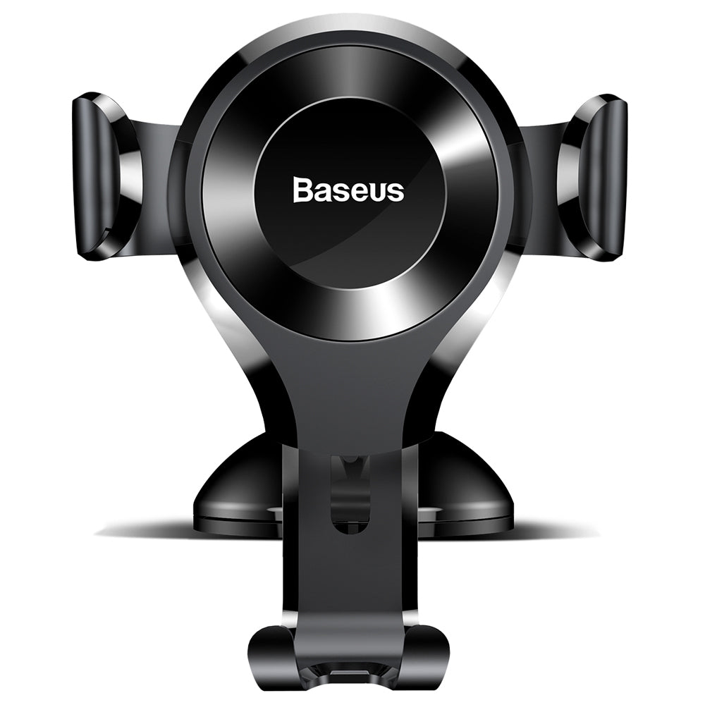 Baseus - Car Holder Osculum (SUYL-XP01) - Gravity Grip for Dashboard, Windshield, 360° Rotating, Suction Cup Clamp - Bla
