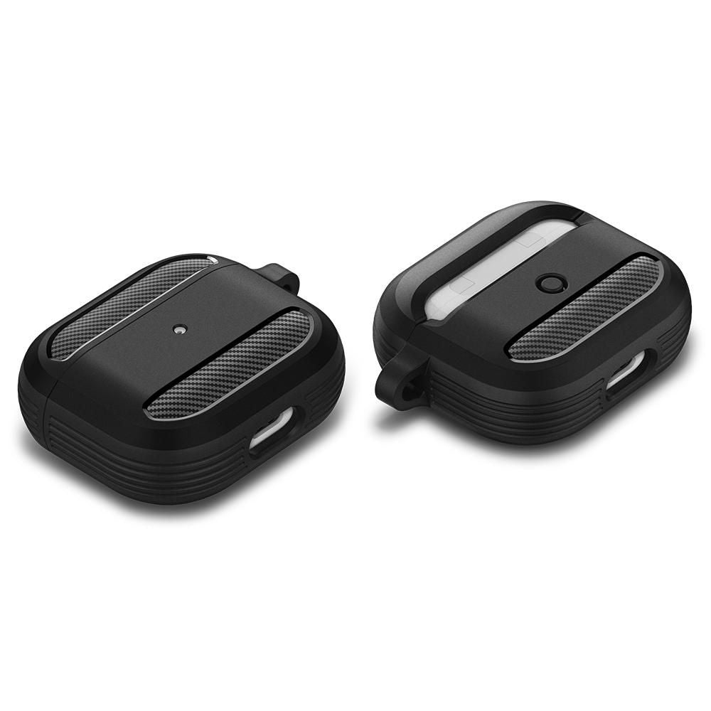 Techsuit - Carbon Silicone - for AirPods 3 - Gray