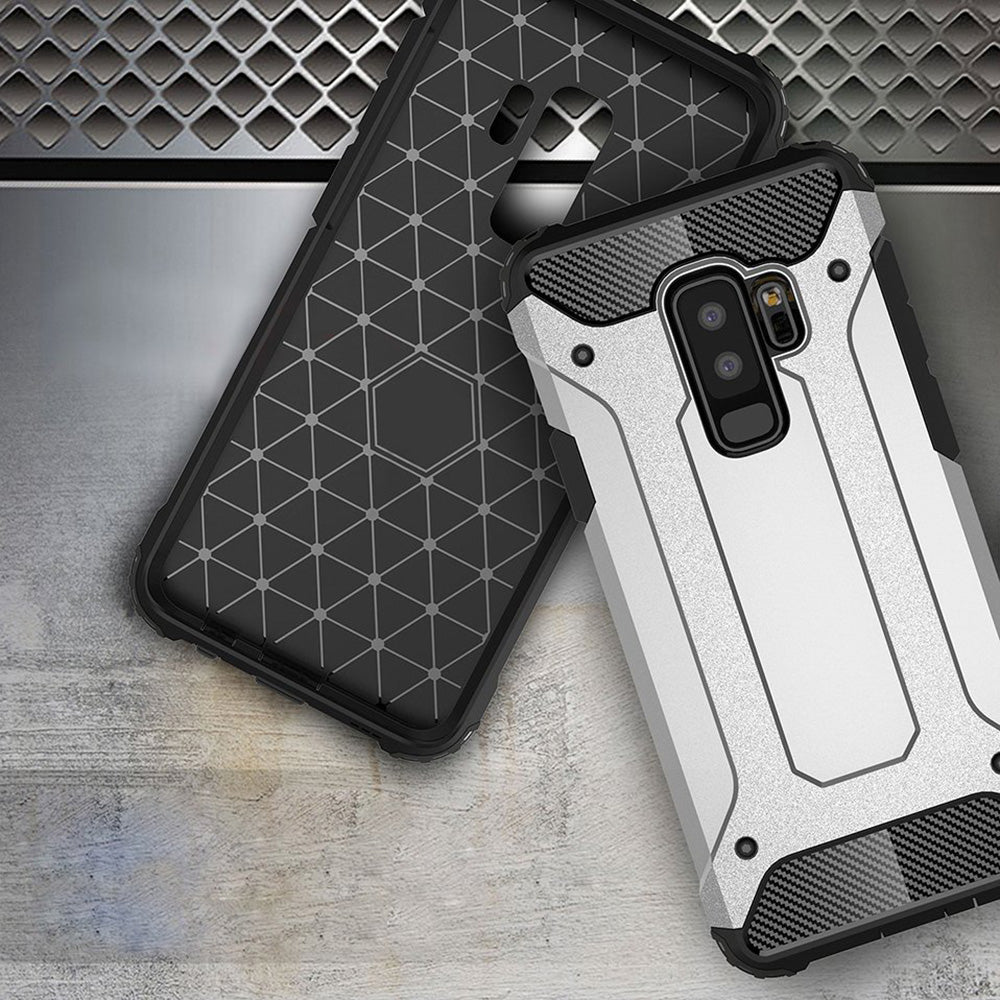 Techsuit - Hybrid Armor - Samsung Galaxy S9 Plus - Black