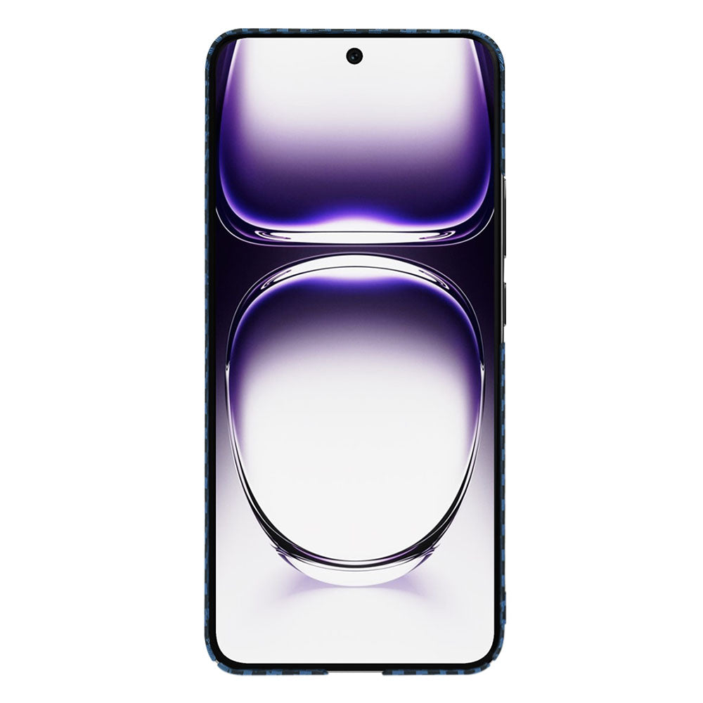 Techsuit - Carbonite FiberShell - Oppo Reno12 - Cyan
