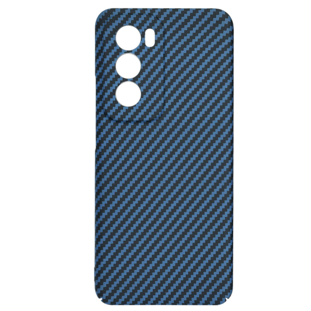 Techsuit - Carbonite FiberShell - Oppo Reno12 - Cyan