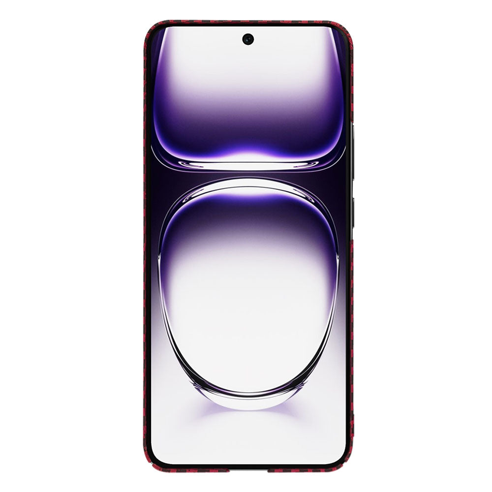 Techsuit - Carbonite FiberShell - Oppo Reno12 - Red