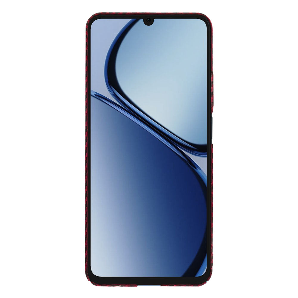Techsuit - Carbonite FiberShell - Realme C61 / Realme C63 - Red