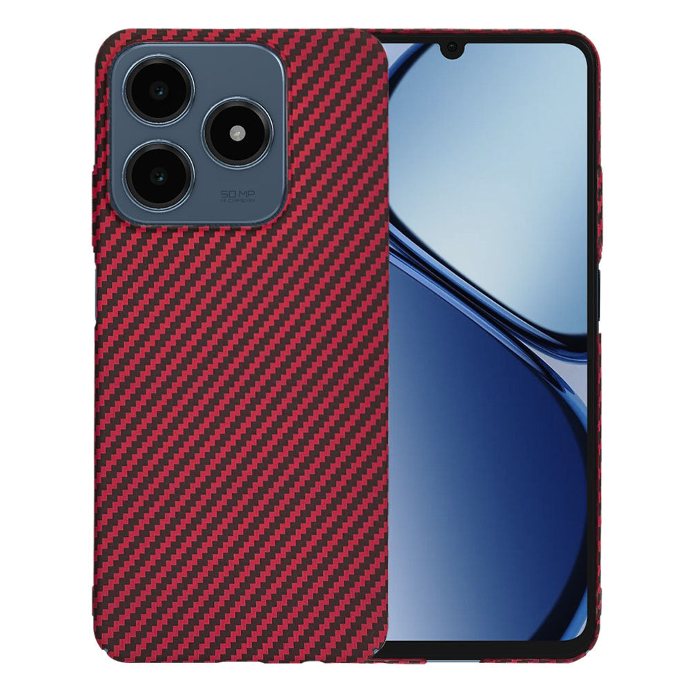 Techsuit - Carbonite FiberShell - Realme C61 / Realme C63 - Red