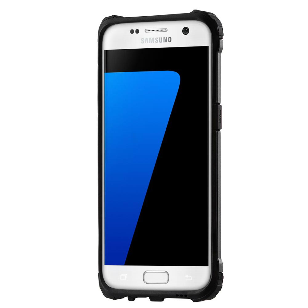 Techsuit - Hybrid Armor - Samsung Galaxy S7 Edge - Black
