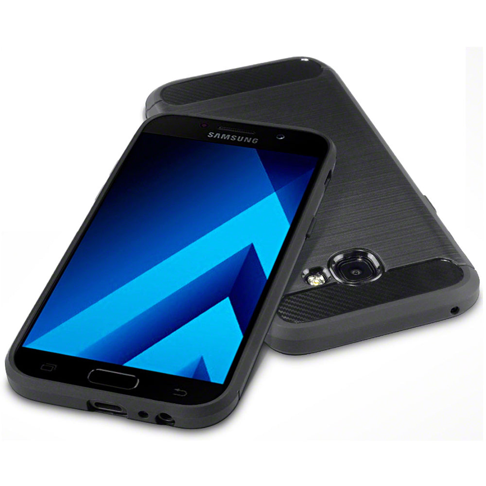 Techsuit - Carbon Silicone - Samsung Galaxy A5 2017 A520 - Black